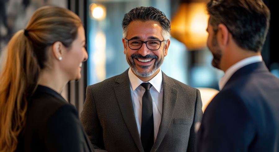 North Texas agent connecting with a global client